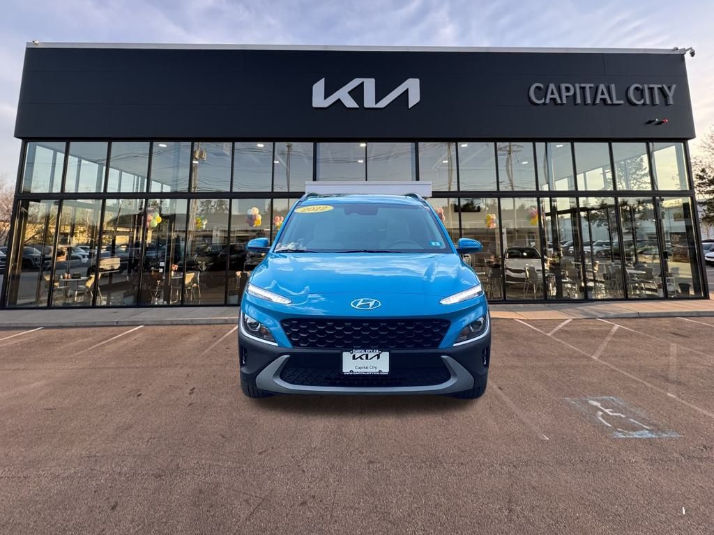Used 2022 Hyundai Kona SEL with VIN KM8K3CAB9NU898322 for sale in Concord, NH