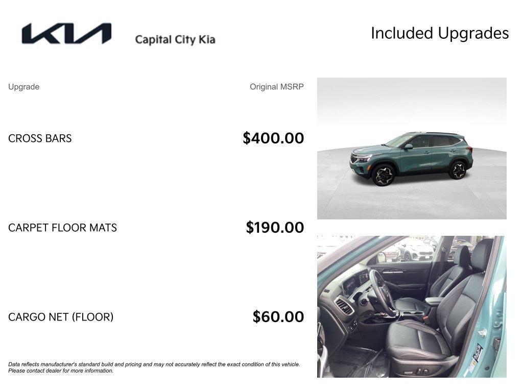 Certified 2025 Kia Seltos EX SUV