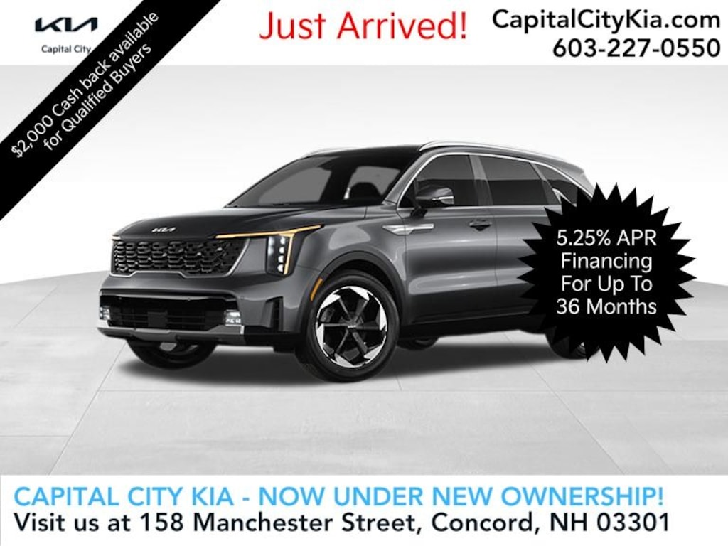 New 2026 Kia Sorento Plug-In Hybrid EX SUV
