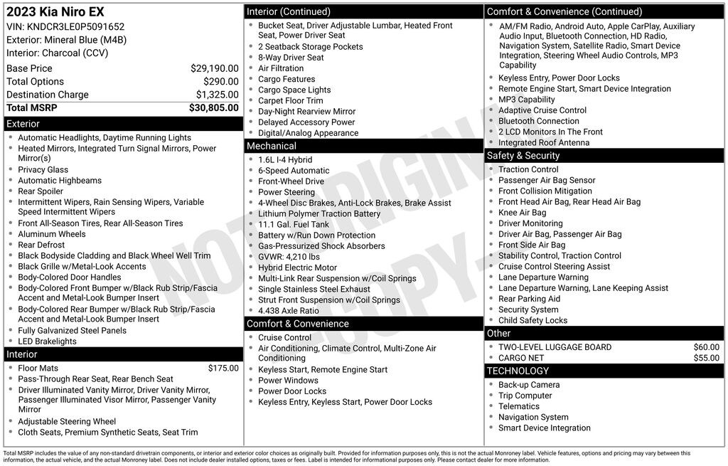 Used 2023 Kia Niro EX SUV