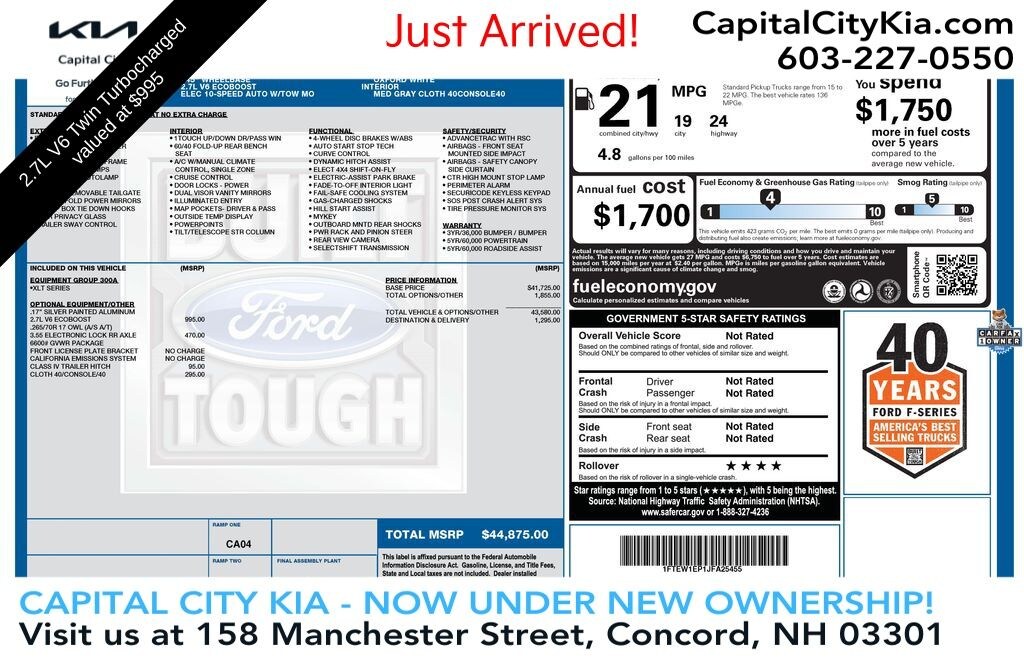 Used 2018 Ford F-150 XLT Truck