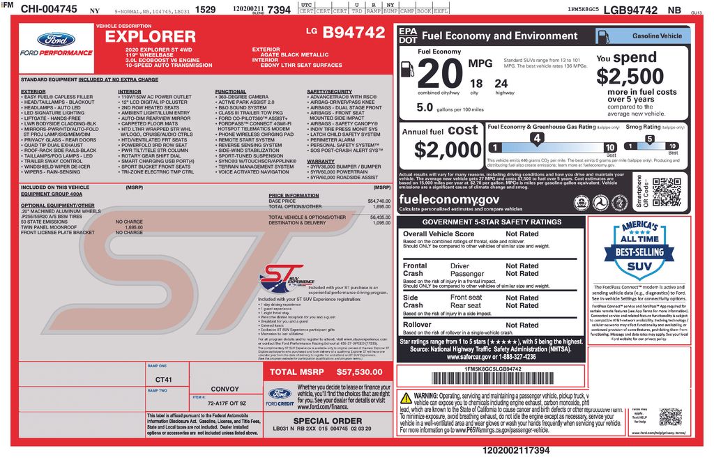 2020 Ford Explorer ST's photo