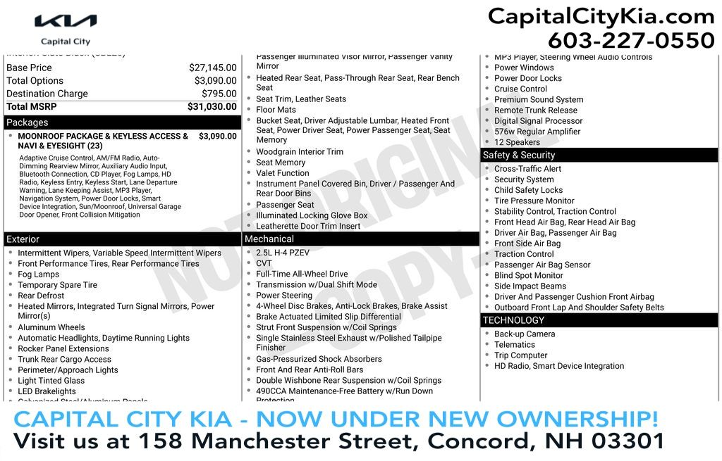 2016 Subaru Legacy 2.5i Limited