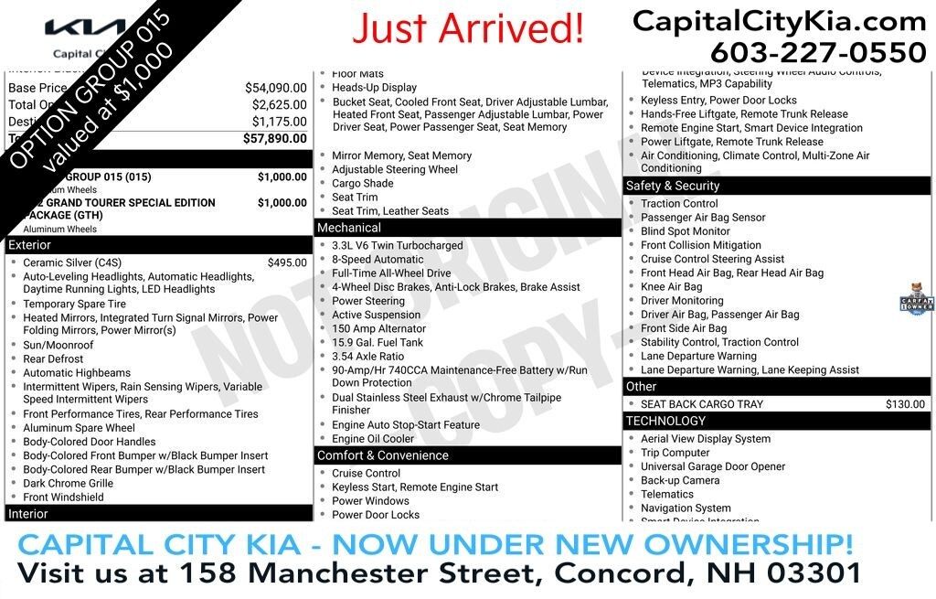 Certified 2023 Kia Stinger GT2 Sedan