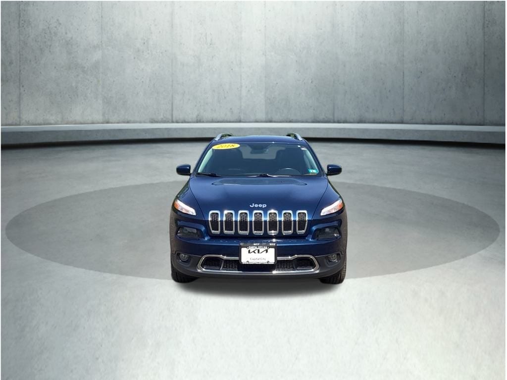 Used 2018 Jeep Cherokee Limited with VIN 1C4PJMDX9JD607504 for sale in Concord, NH