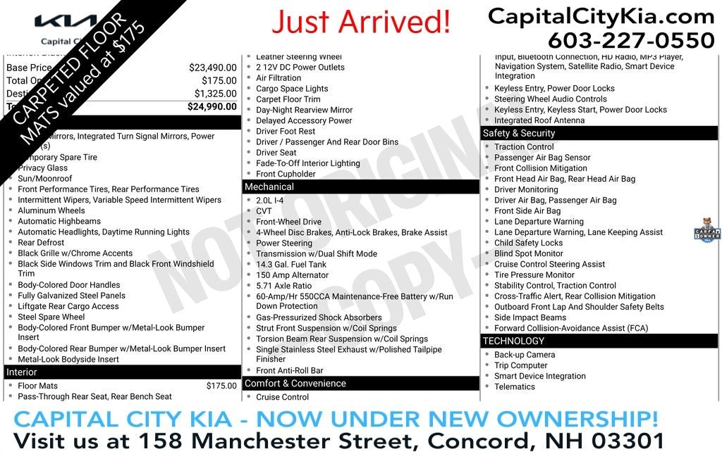 Certified 2023 Kia Soul GT-Line Hatchback