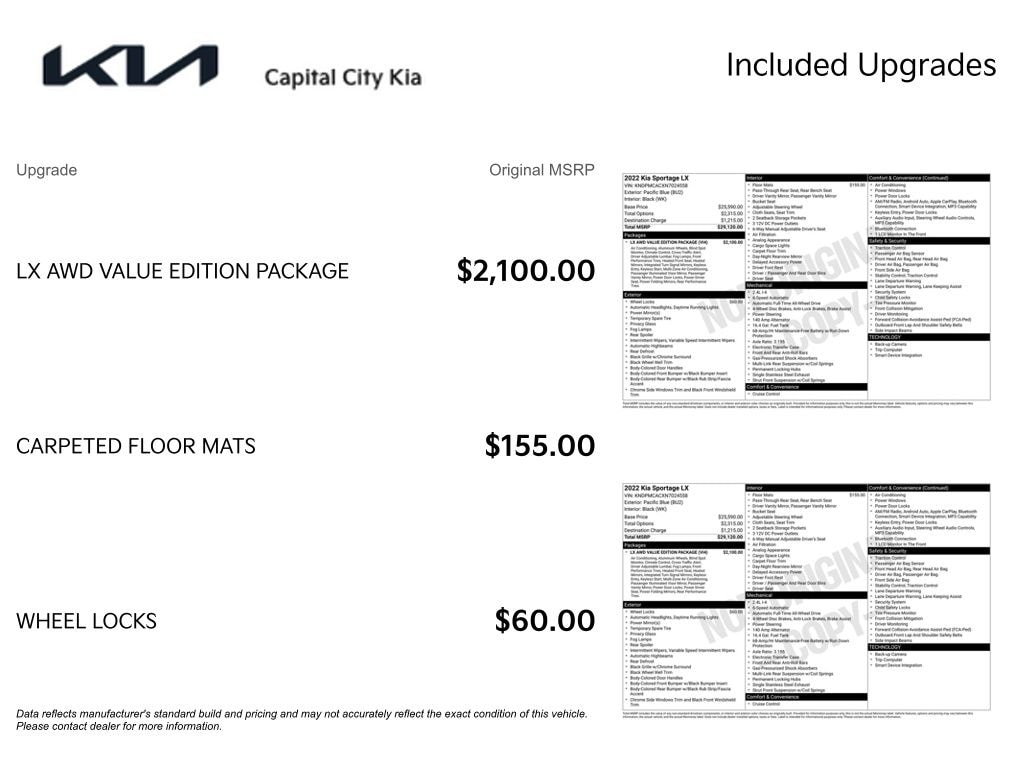 Used 2022 Kia Sportage LX SUV