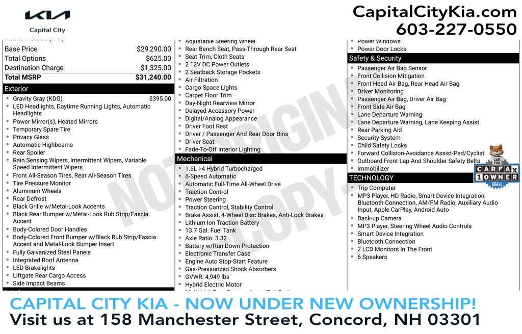 2023 Kia Sportage LX Hybrid