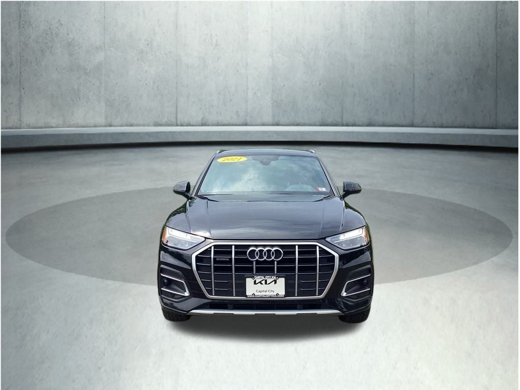Used 2021 Audi Q5 Premium with VIN WA1AAAFY1M2050804 for sale in Concord, NH