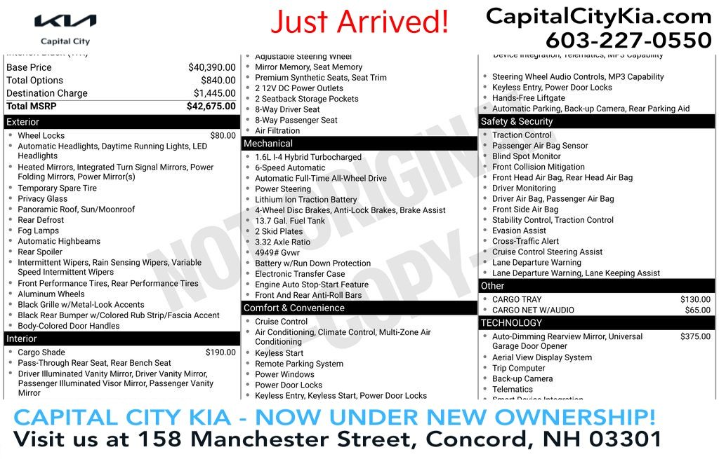 2026 Kia Sportage SX Prestige Hybrid's photo