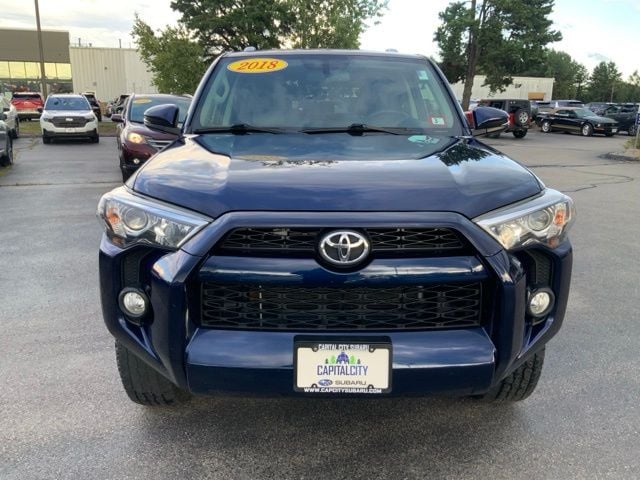 Used 2018 Toyota 4Runner SR5 Premium with VIN JTEBU5JR7J5506593 for sale in Concord, NH