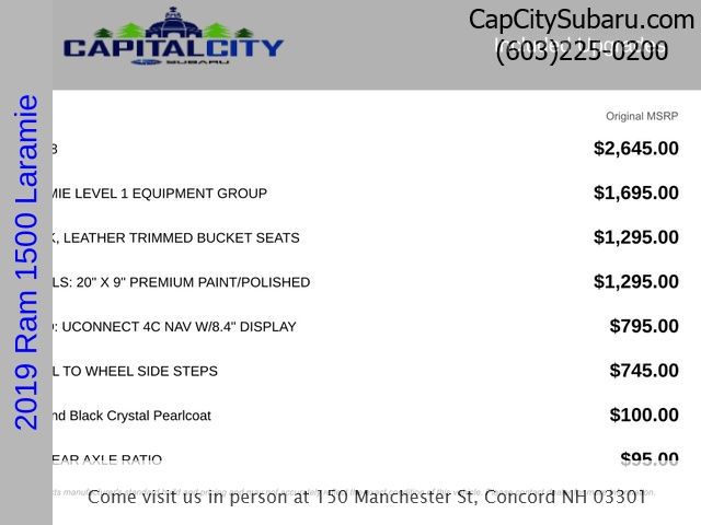 2019 RAM Ram 1500 Pickup Laramie's photo