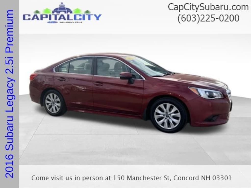 Used 2016 Subaru Legacy 2.5i Sedan