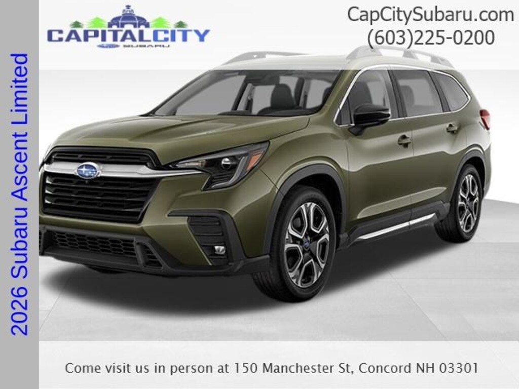 New 2026 Subaru Ascent Limited 7-Passenger SUV