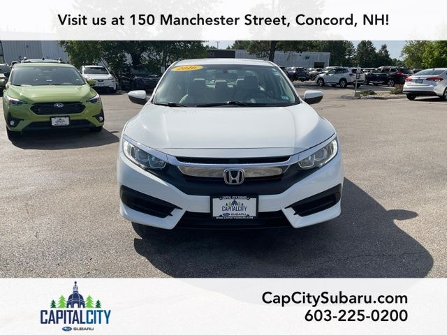 Used 2016 Honda Civic LX with VIN 19XFC2F57GE007447 for sale in Concord, NH
