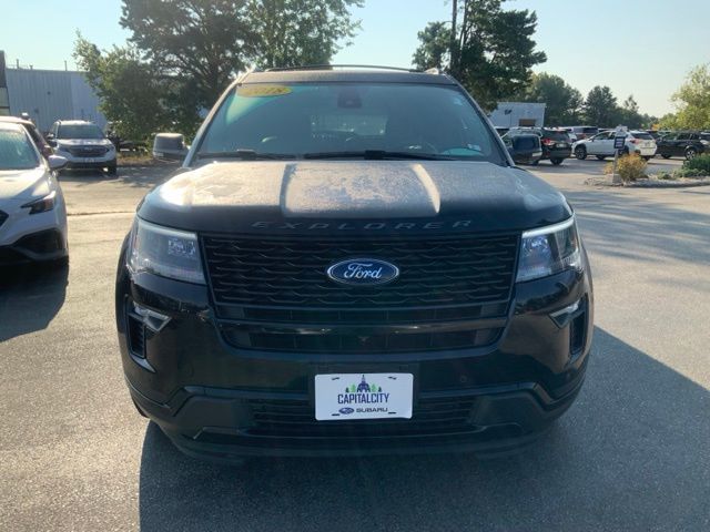 Used 2018 Ford Explorer Sport with VIN 1FM5K8GT7JGB82640 for sale in Concord, NH