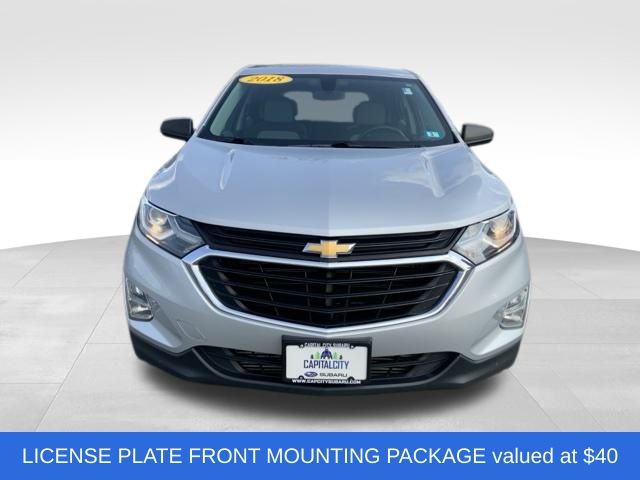 Used 2018 Chevrolet Equinox LS with VIN 2GNAXREV4J6281647 for sale in Concord, NH
