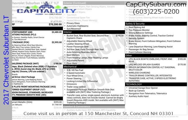 2017 Chevrolet Suburban LT