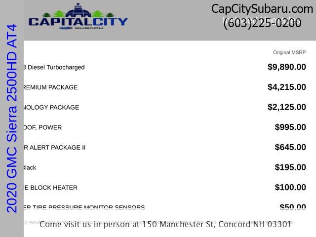 2020 GMC Sierra 2500HD AT4's photo