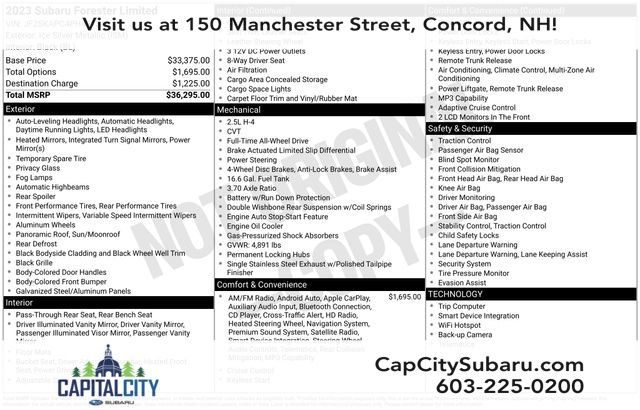 2023 Subaru Forester Limited