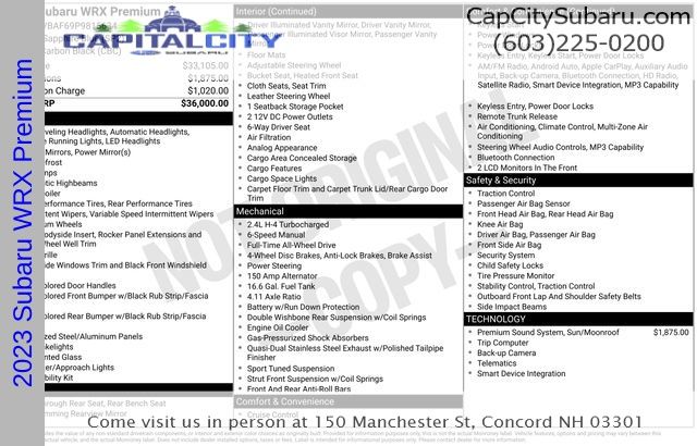 2023 Subaru WRX Premium's photo