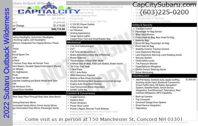 2022 Subaru Outback Wilderness's photo