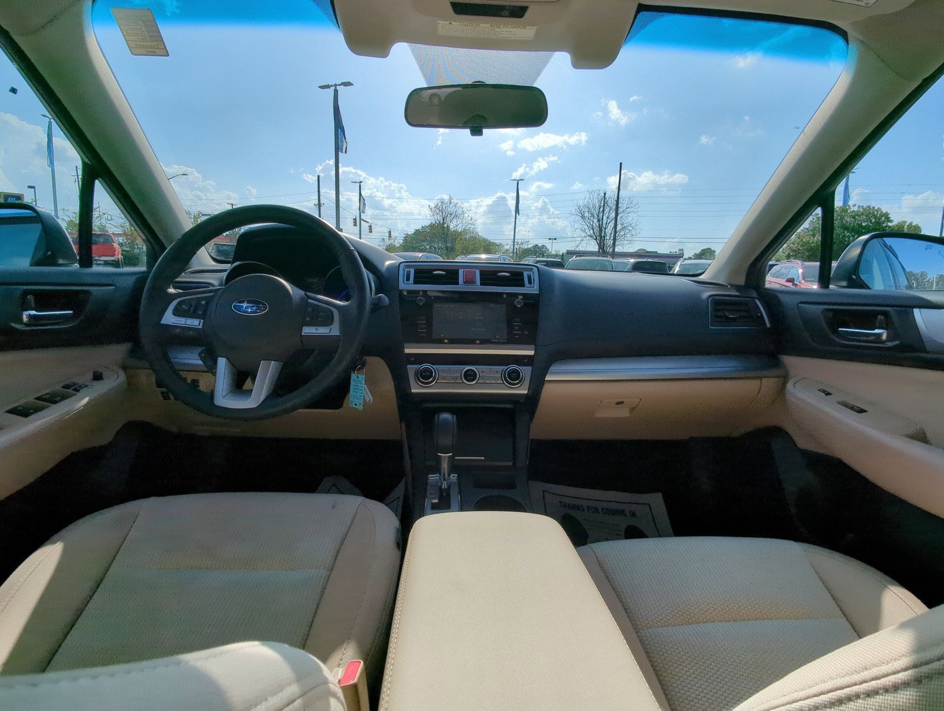 Used 2015 Subaru Outback Premium with VIN 4S4BSAFC5F3310593 for sale in Jacksonville, NC