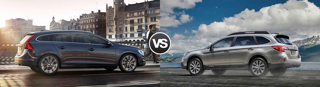 2017 Volvo V60 vs Subaru Outback