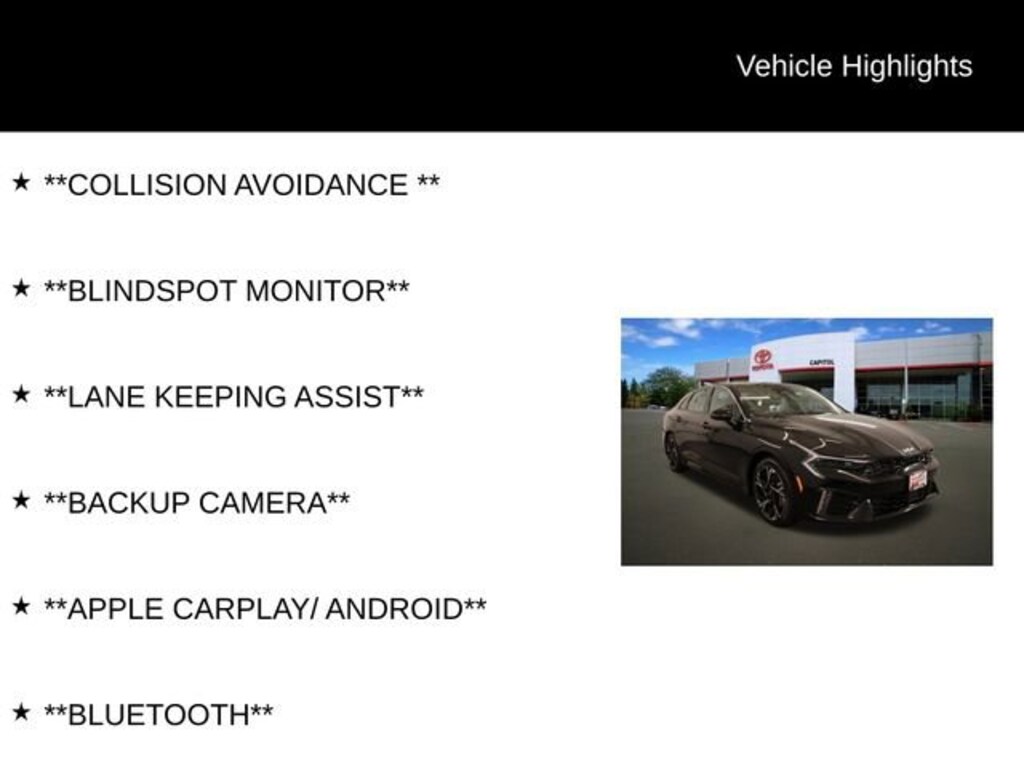 Used 2025 Kia K5 GT-Line Sedan