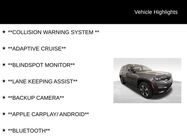 Used 2023 Jeep Grand Cherokee 4xe with VIN 1C4RJYB66PC633602 for sale in Salem, OR