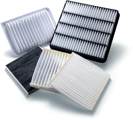 Photo of a variety of air filters