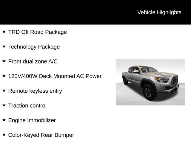 Certified 2023 Toyota Tacoma TRD Off Road with VIN 3TMDZ5BN5PM163182 for sale in Salem, OR