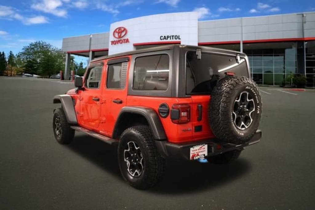 Used 2021 Jeep Wrangler Unlimited Rubicon 4xe SUV