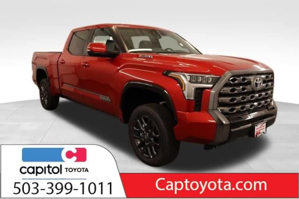 New 2025 Toyota Tundra i-FORCE MAX Platinum PLATINUM CREWMAX 6.5