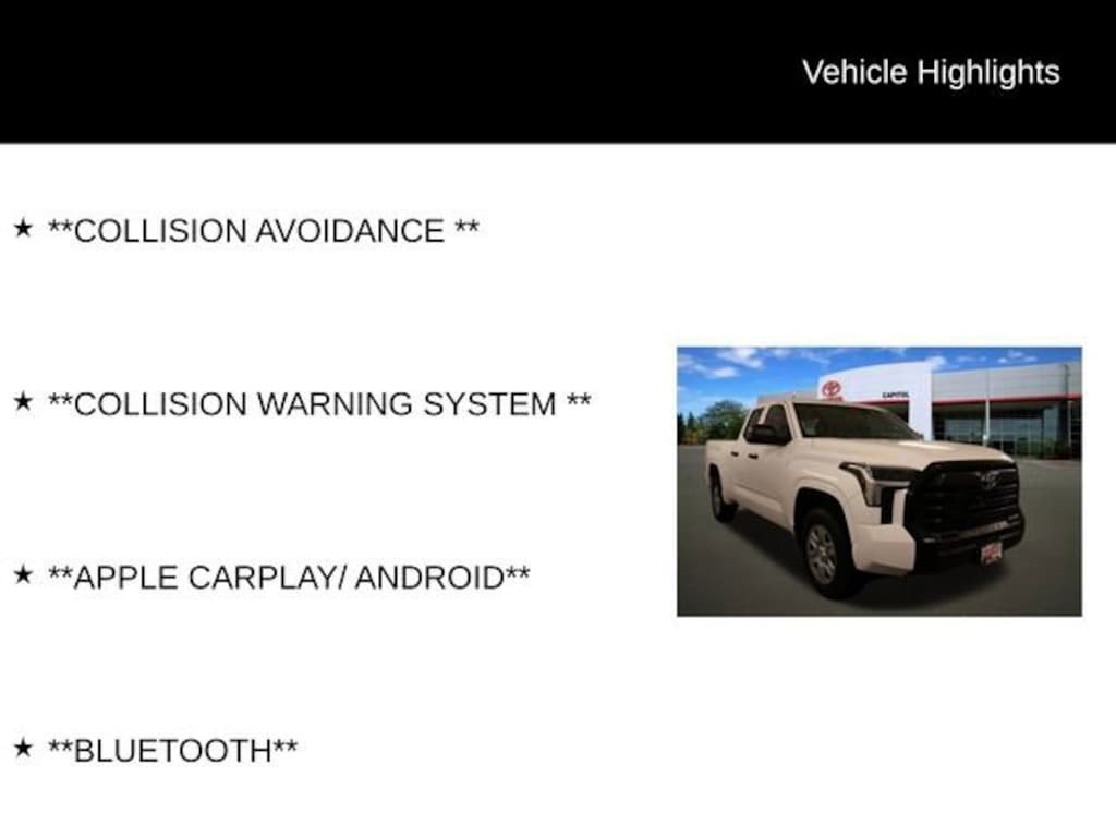 Used 2025 Toyota Tundra SR Truck Double Cab