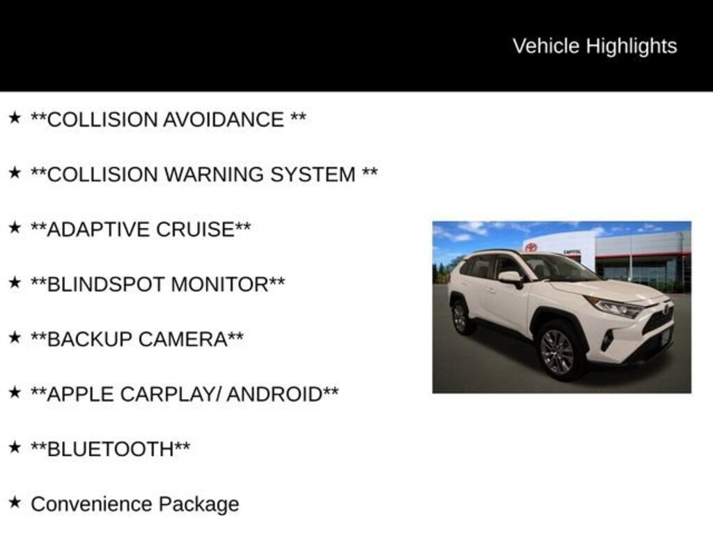 Used 2019 Toyota RAV4 XLE Premium SUV