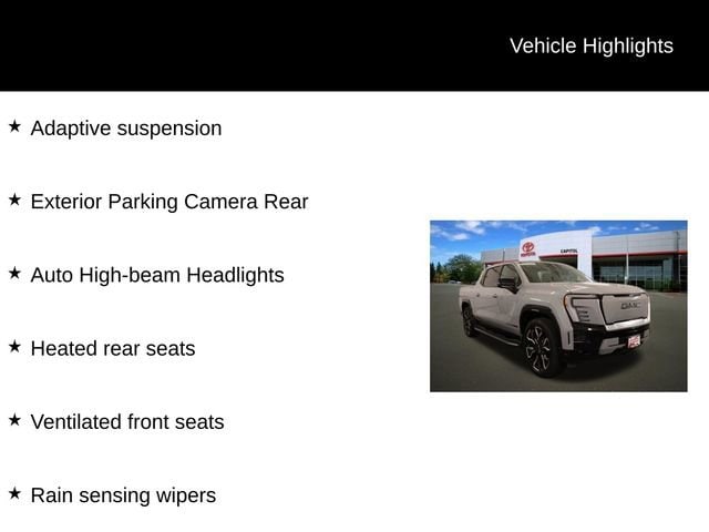 Used 2024 GMC Sierra EV Denali with VIN 1GT401EL0RU401127 for sale in Salem, OR