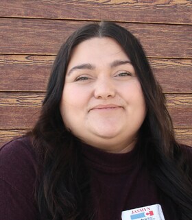 Staff member Jasmyn Frank from ID_f3a217820e84