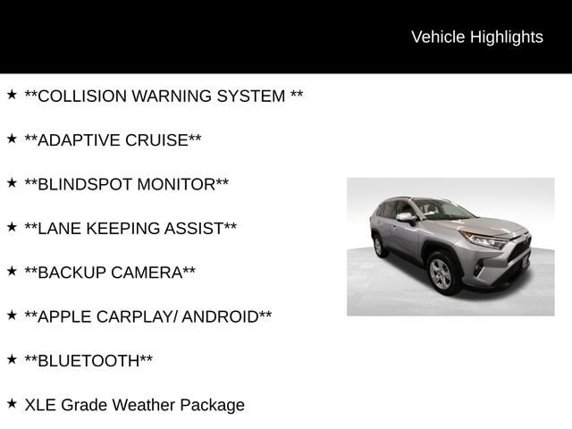 Used 2021 Toyota RAV4 XLE with VIN JTMP1RFV3MD531615 for sale in Salem, OR