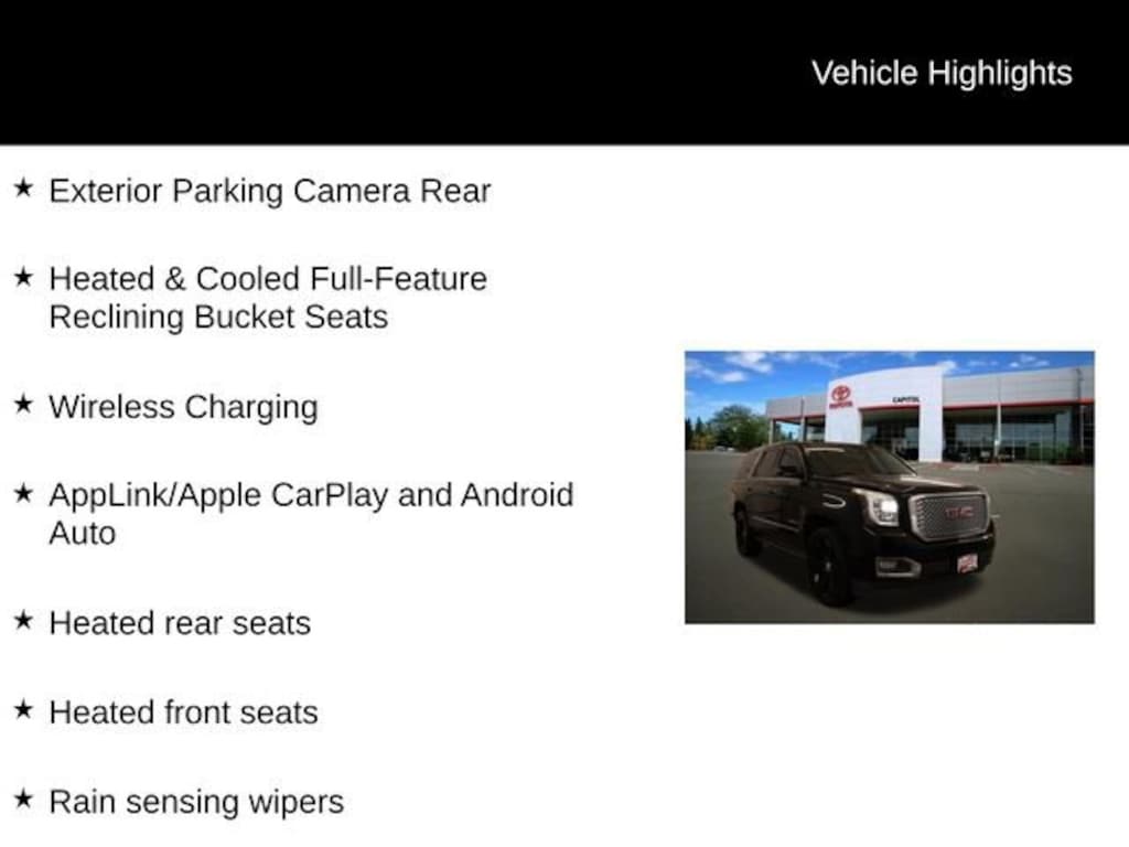 Used 2015 GMC Yukon Denali SUV