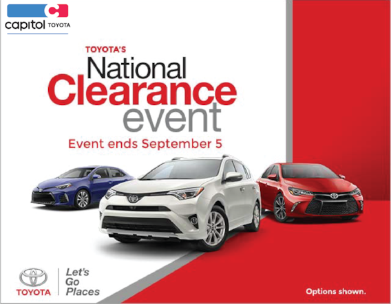 Annual Model Year End Clearance Event - Toyota Universe