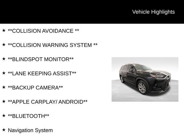 Certified 2024 Toyota Grand Highlander Limited with VIN 5TDACAB51RS001436 for sale in Salem, OR