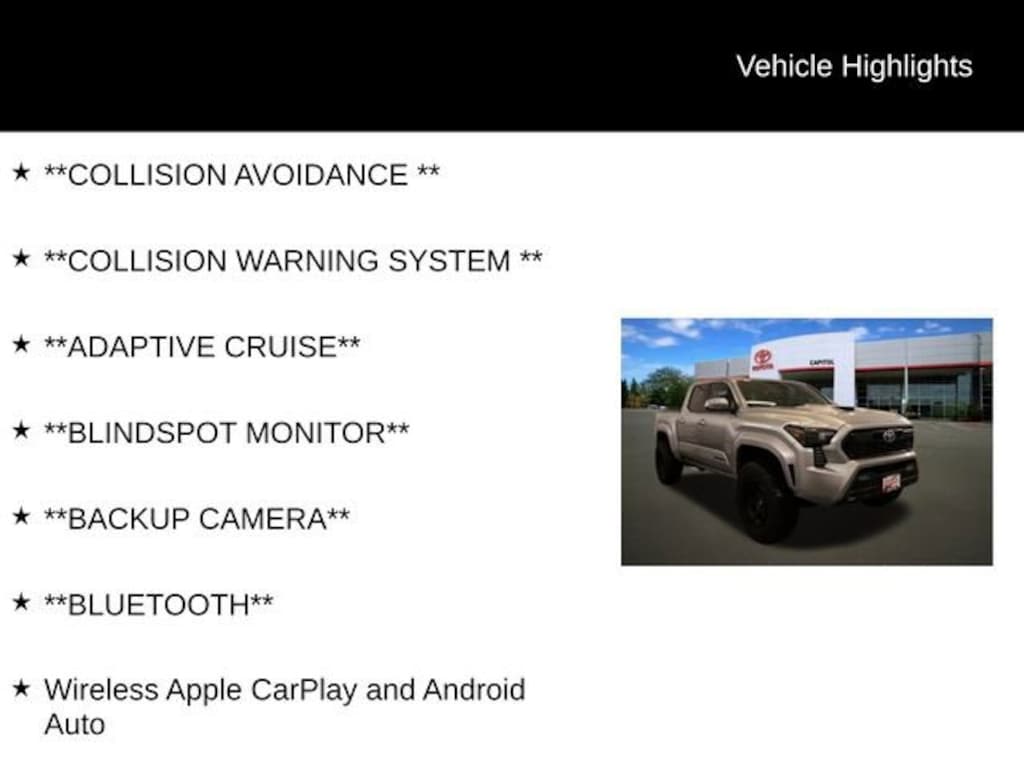 Used 2025 Toyota Tacoma TRD Sport Truck Double Cab