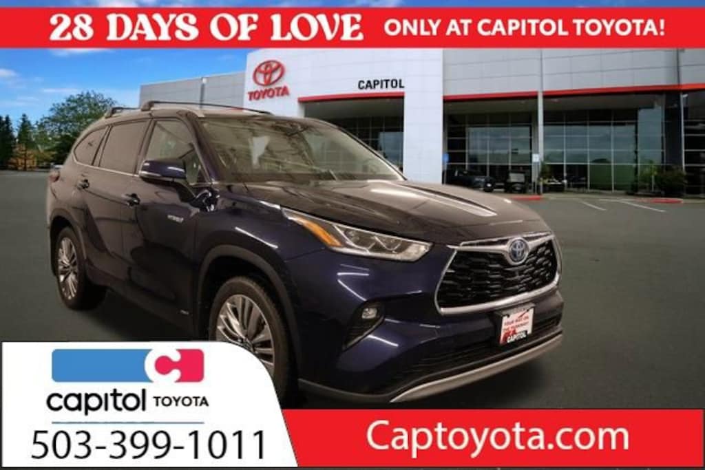Used 2021 Toyota Highlander Hybrid Platinum SUV