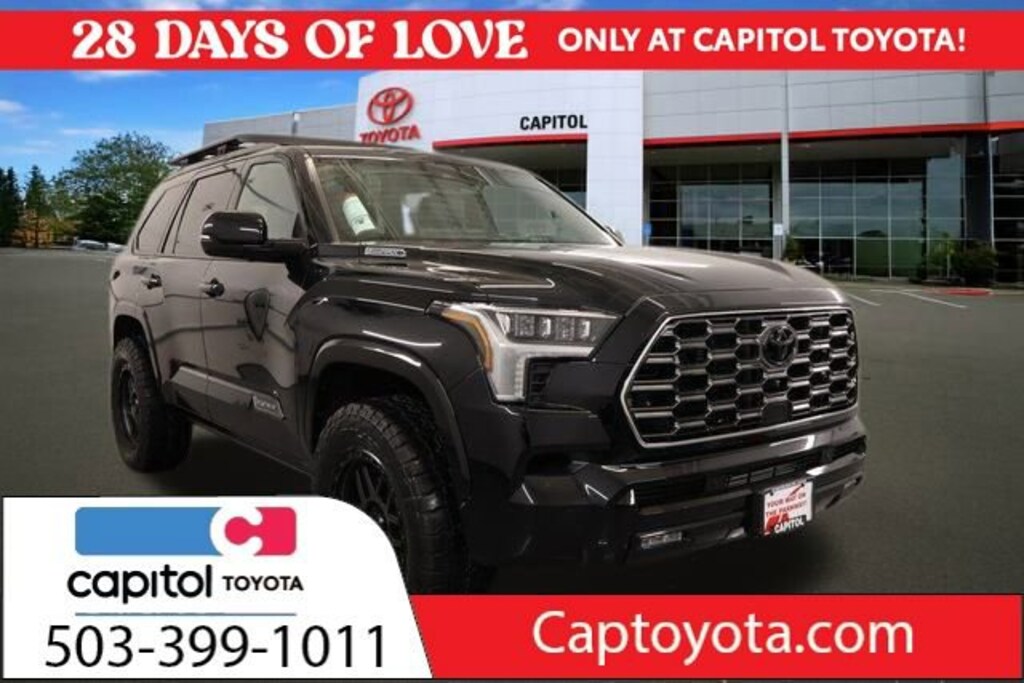 New 2026 Toyota Sequoia Platinum PLT HYBRID