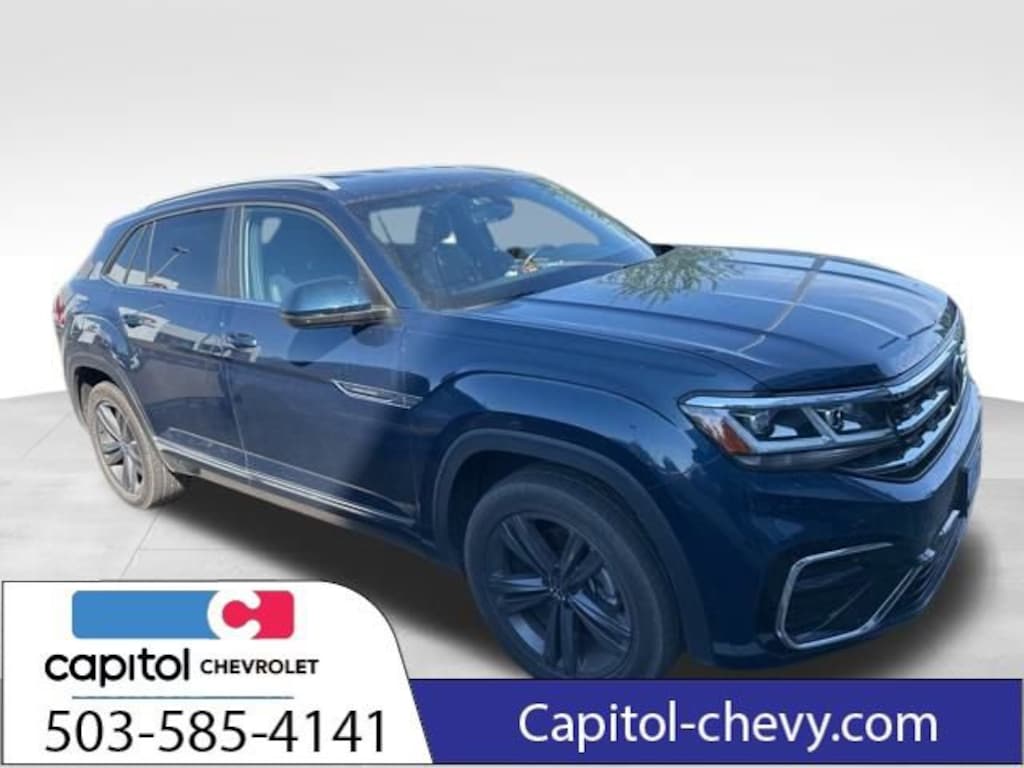Used 2021 Volkswagen Atlas Cross Sport 3.6L V6 SE w/Technology R-Line