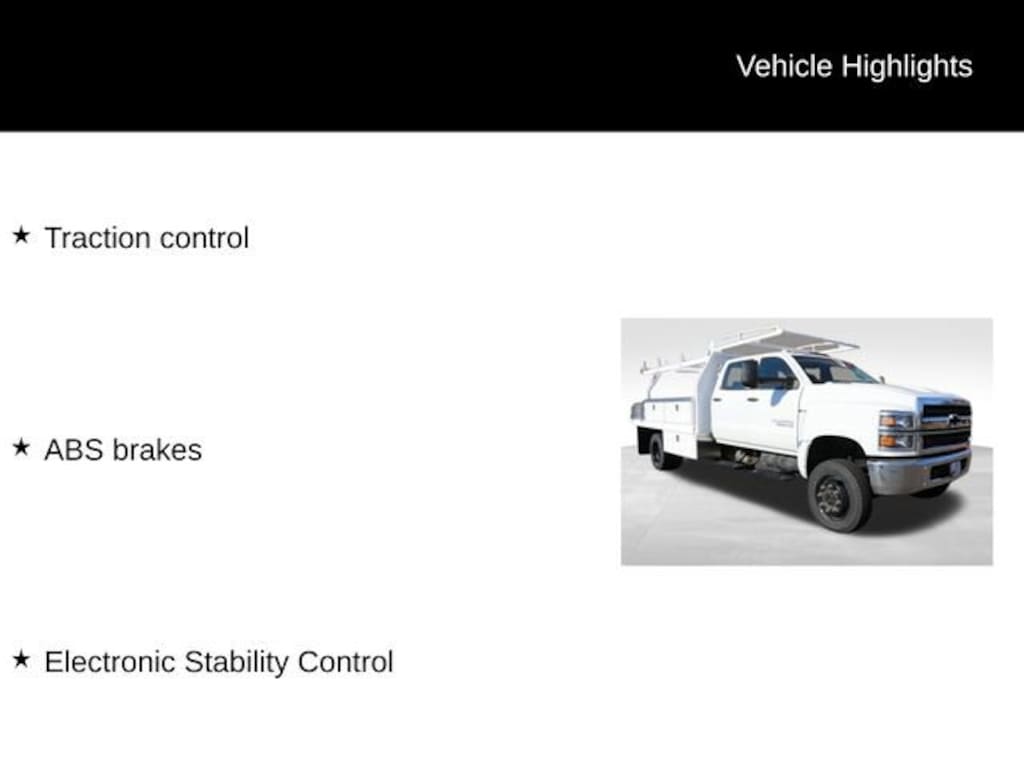 New 2024 Chevrolet Silverado 5500 HD Work Truck Truck