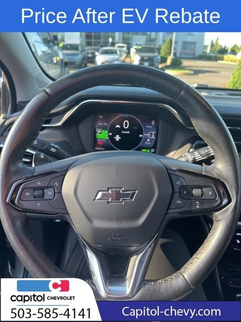 Used 2022 Chevrolet Bolt EUV LT with VIN 1G1FY6S08N4121841 for sale in Austin, TX