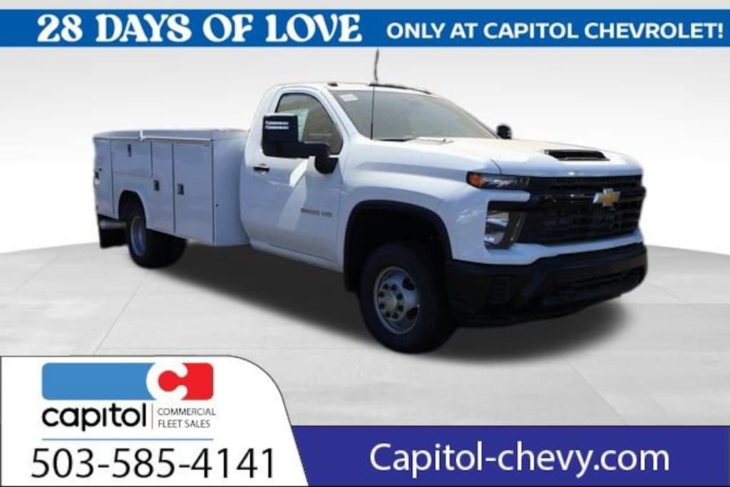 New 2025 Chevrolet Silverado 3500 HD Chassis Cab Work Truck Truck