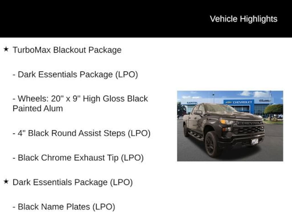 Used 2026 Chevrolet Silverado 1500 Custom Trail Boss Truck